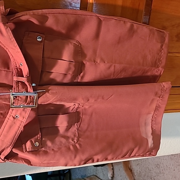 WOMANS MG COLLECTION NEW YORK PARIS DRESS CINNAMON COLOR  SIZE 10 - Picture 6 of 9